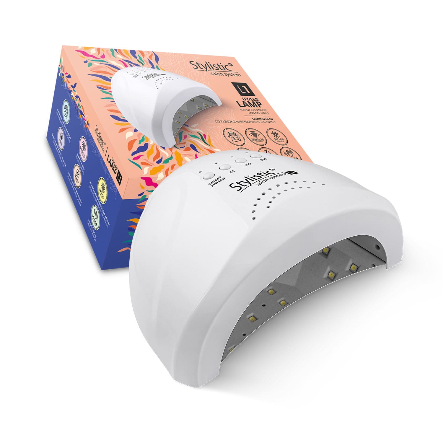 STYLISTIC-lampa-L1-UVLED-48W-z-lustrzanym-spodem