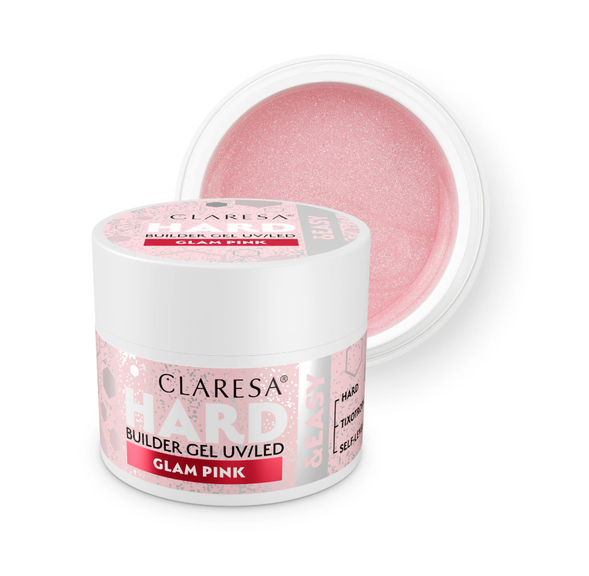 gel glam pink